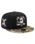 Anaheim Ducks Black Real Tree 10th Anniversary SP 59Fifty Fitted