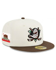 Anaheim Ducks Chrome Brown 2 Tone California Flag SP NHL 59Fifty Fitted