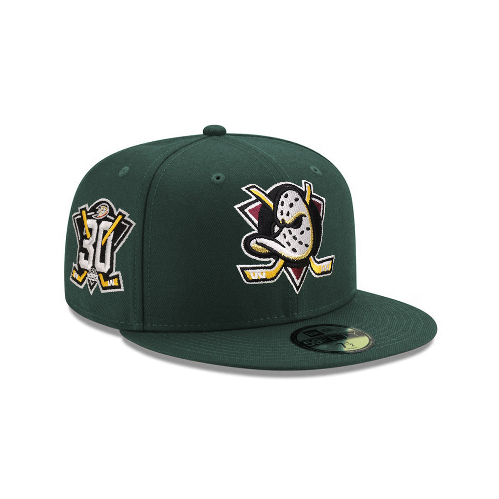 Anaheim Ducks Dark Green 30th Anniversary SP NHL 59Fifty Fitted