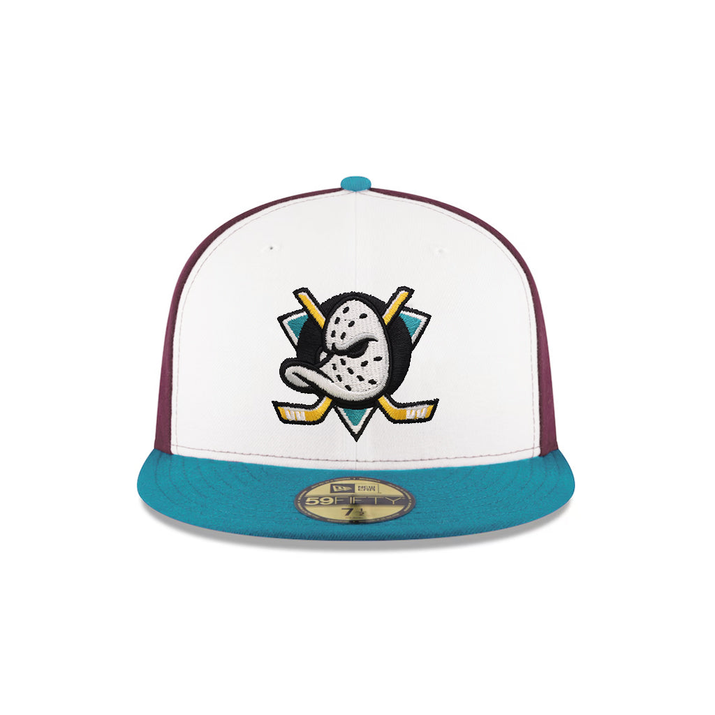 Anaheim Ducks Tri-Color 10th Anniversary SP 59Fifty Fitted – CROWN MINDED