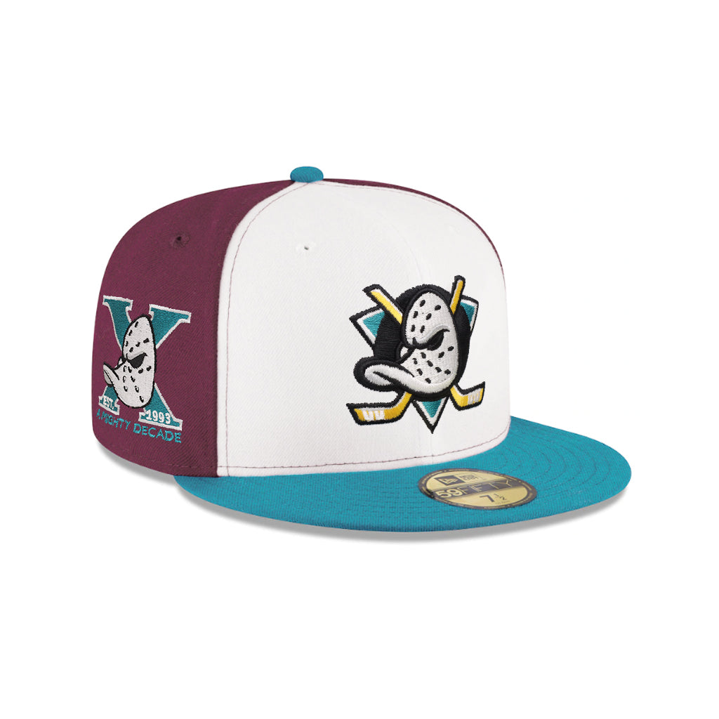 Anaheim Ducks Tri-Color 10th Anniversary SP 59Fifty Fitted – CROWN MINDED