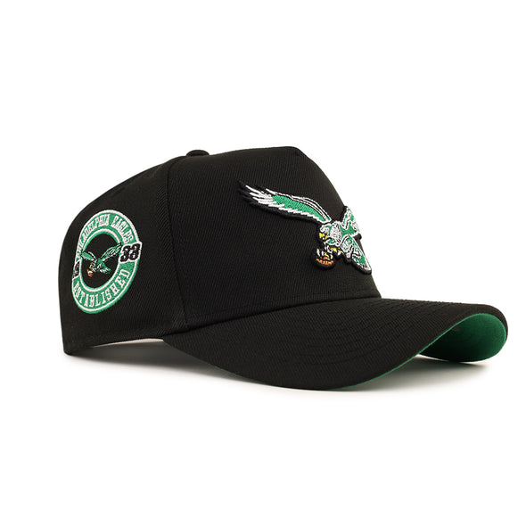 Philadelphia Eagles Black Est. 1933 SP 9Forty A-Frame Snapback