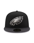 Philadelphia Eagles Black Graphite 2 Tone Super Bowl LIX SP 59Fifty Fitted