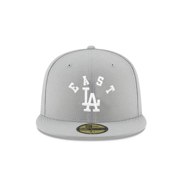 East Los Angeles Dodgers Gray 59Fifty Fitted