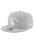 East Los Angeles Dodgers Gray 9Fifty Snapback