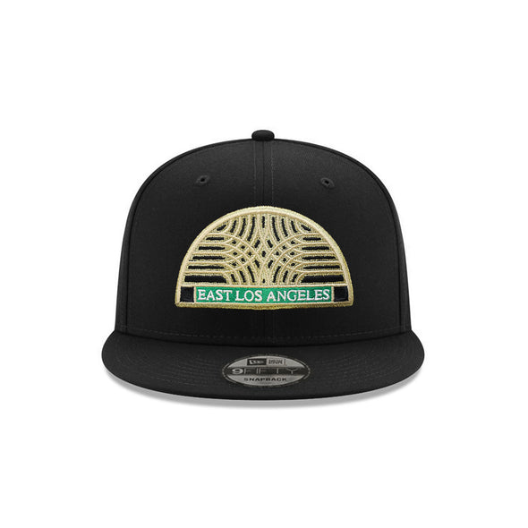 East Los Angeles Arch Black Metallic Gold 9Fifty Snapback