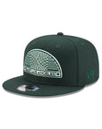 East Los Angeles Arch Dark Green On White 9Fifty Snapback