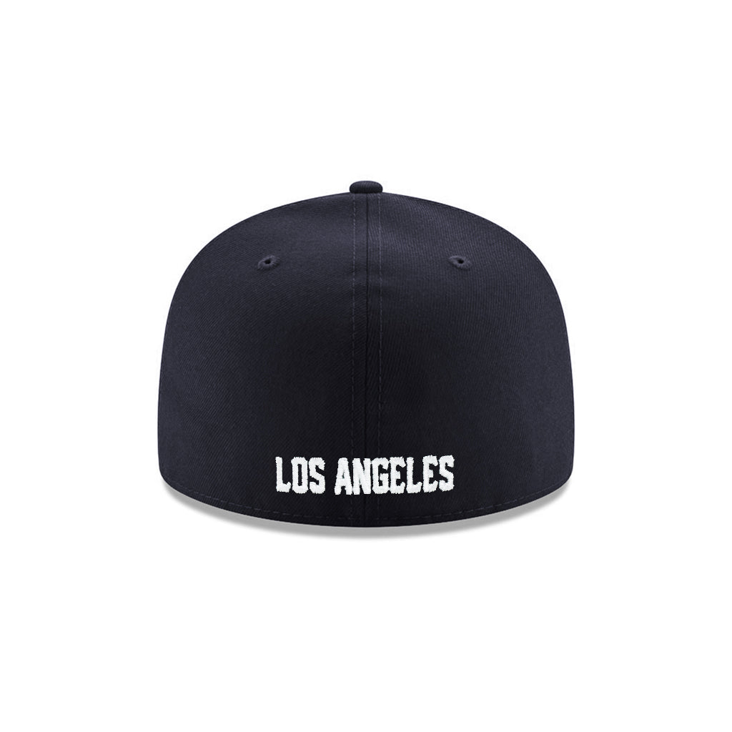 East Los Angeles Arch Navy On White 59Fifty Fitted