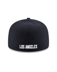 East Los Angeles Arch Navy On White 59Fifty Fitted