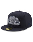 East Los Angeles Arch Navy On White 59Fifty Fitted
