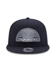 East Los Angeles Arch Navy On White 9Fifty Snapback
