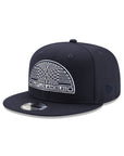 East Los Angeles Arch Navy On White 9Fifty Snapback