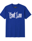 East Los Old English Graphic Tee - Royal Blue