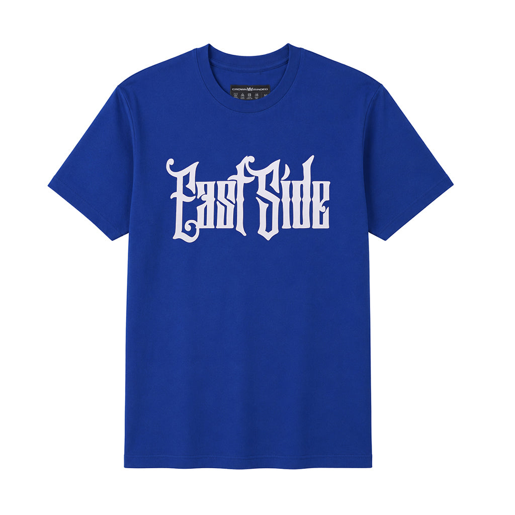 EastSide Old English Graphic Tee - Royal Blue