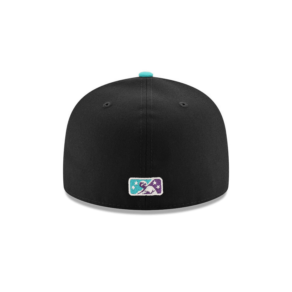 El Paso Diablos MILB Black Bronze 2 Tone Pepper Logo SP 59Fifty Fitted
