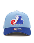 Montreal Expos Sky Blue Royal Serie De Los Expos 9Forty A-Frame Snapback