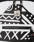 SprayGround Ai Tribal Couture Platinum DLX Backpack