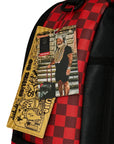 SprayGround James First Class Red DLXSV Backpack