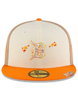 Detroit Tigers Chrome Tri Color Day Of The Dead SP 59Fifty Fitted