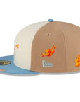 Los Angeles Dodgers Chrome Tri Color Day Of The Dead SP 59Fifty Fitted