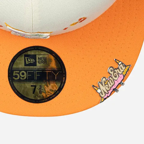 Detroit Tigers Chrome Tri Color Day Of The Dead SP 59Fifty Fitted