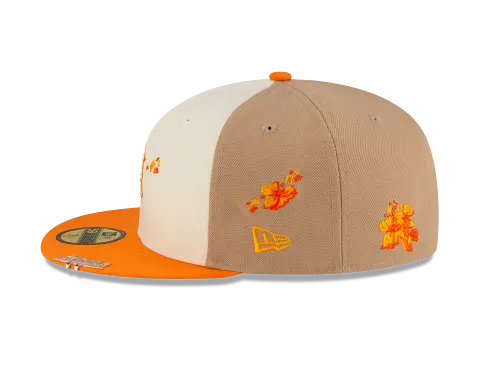 Detroit Tigers Chrome Tri Color Day Of The Dead SP 59Fifty Fitted