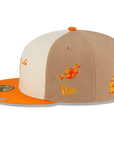 Detroit Tigers Chrome Tri Color Day Of The Dead SP 59Fifty Fitted