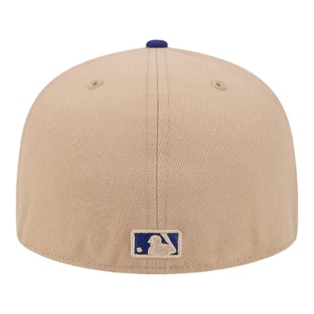Los Angeles Dodgers Camel Royal 2 Tone 59Fifty Fitted