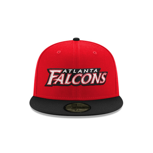 Atlanta Falcons Red Black 2 Tone Retro Falcon SP 59Fifty Fitted