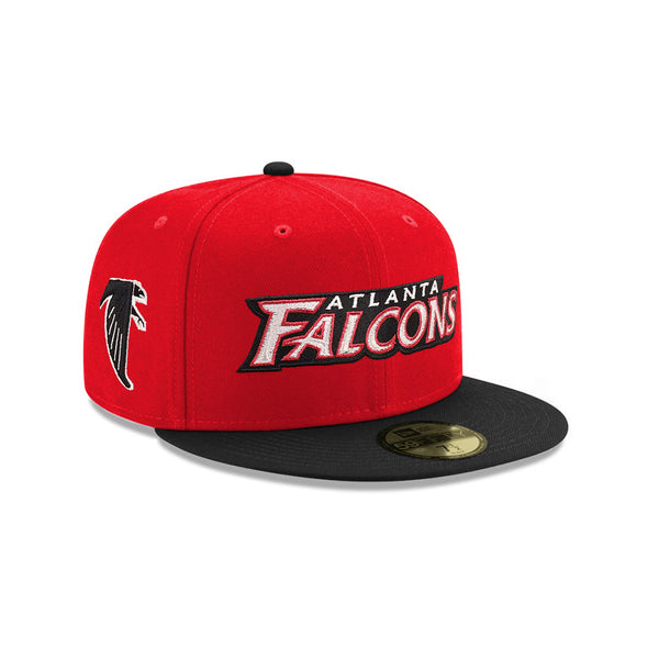 Atlanta Falcons Red Black 2 Tone Retro Falcon SP 59Fifty Fitted