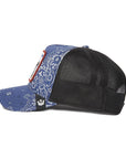 Animal Farm Paisley Freedom Navy Snapback Trucker