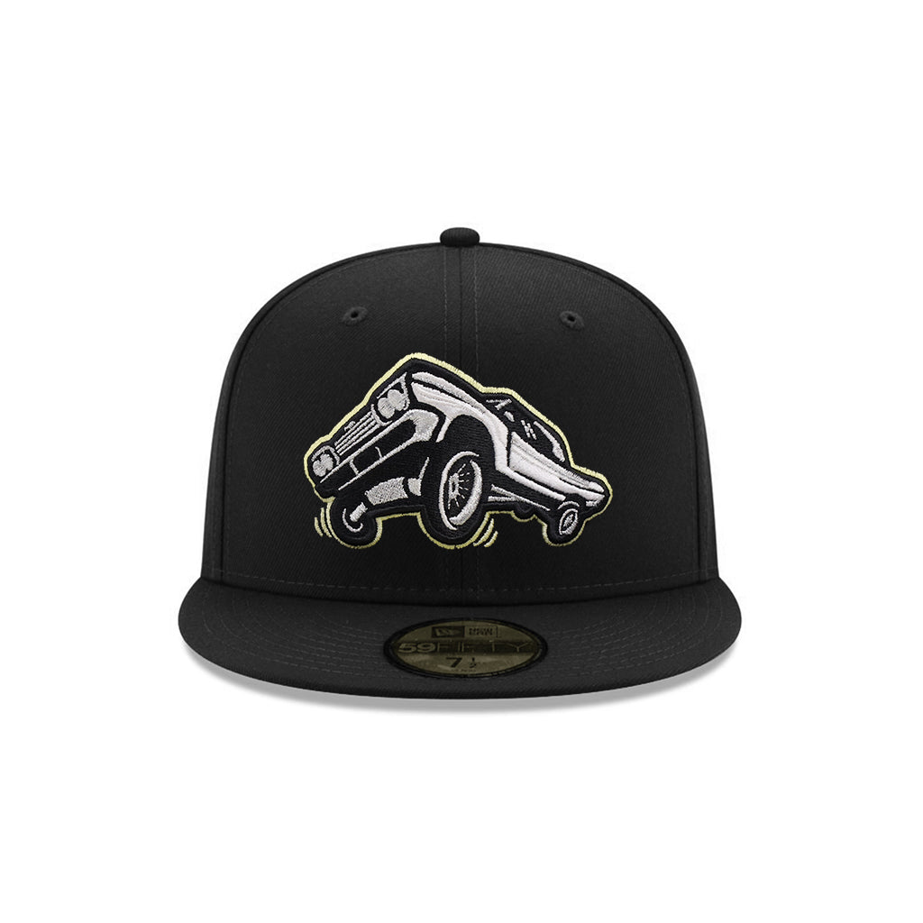 Fresno Grizzlies Lowriders Black Low Rider SP MiLB 59Fifty Fitted Hat