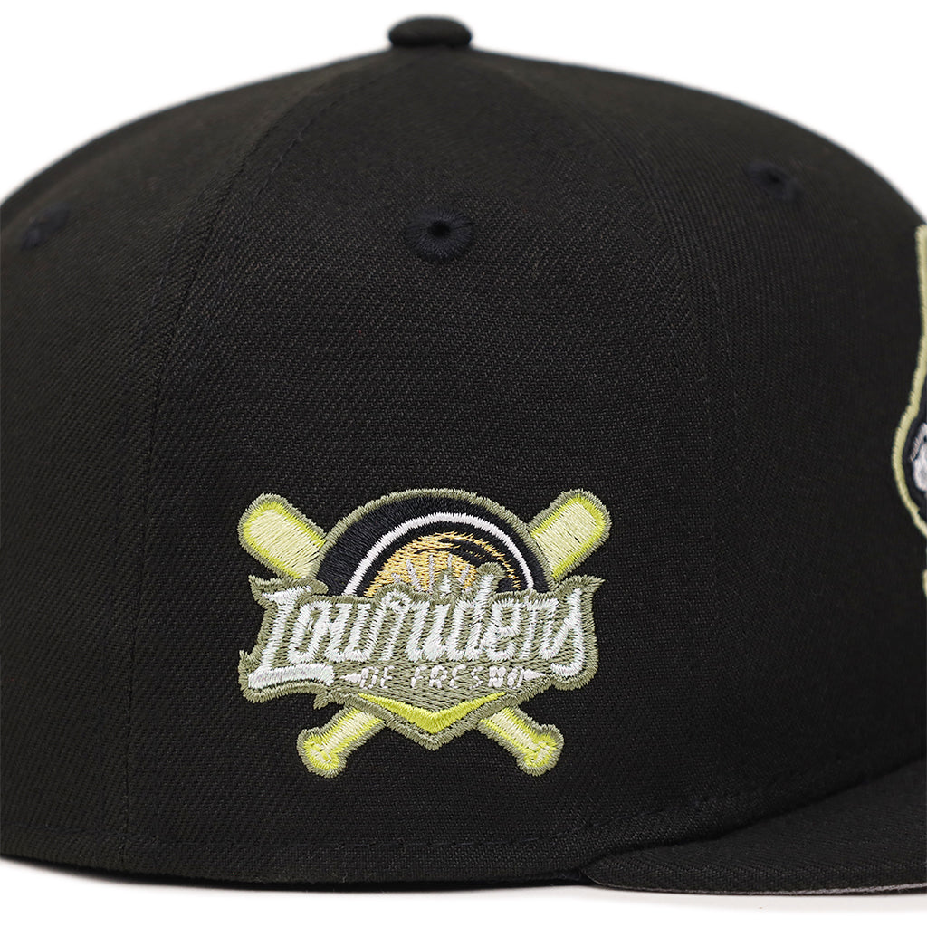 Fresno Grizzlies Lowriders Black Low Rider SP MiLB 59Fifty Fitted Hat