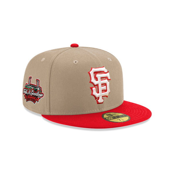 San Francisco Giants Camel Red 2 Tone Tell It Goodbye SP 59Fifty Fitted