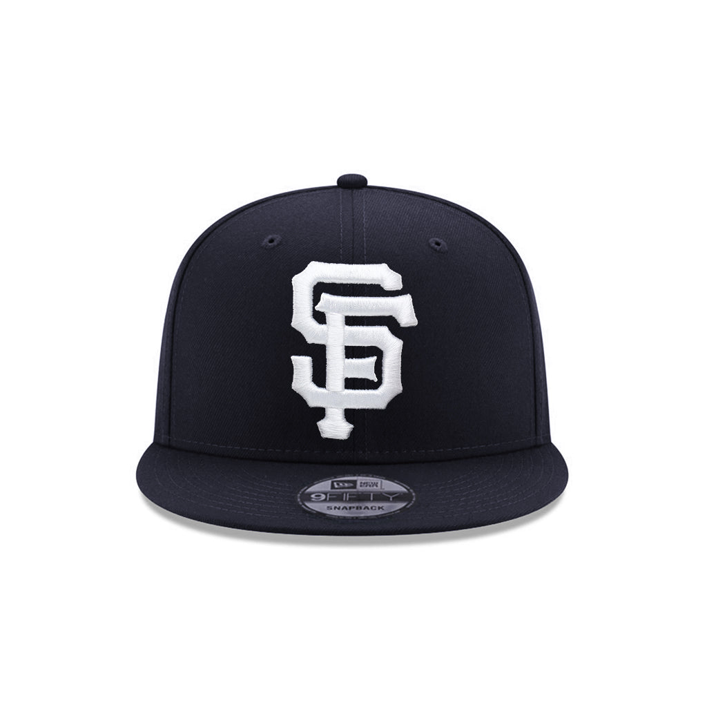 San Francisco Giants Navy on White Logo Grand MLB 9Fifty Snapback