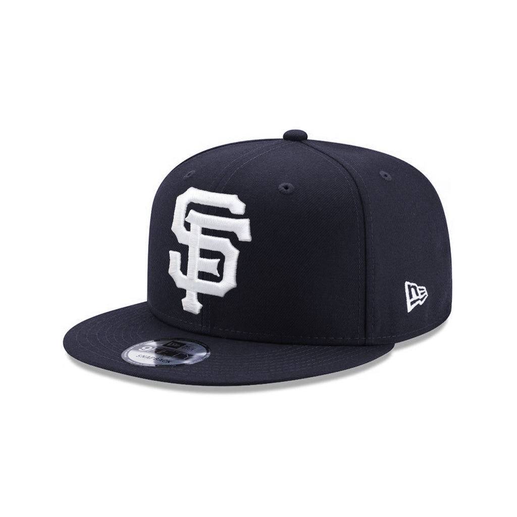 San Francisco Giants Navy on White Logo Grand MLB 9Fifty Snapback