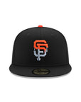San Francisco Giants Black Splash Baseball SP 59Fifty Fitted