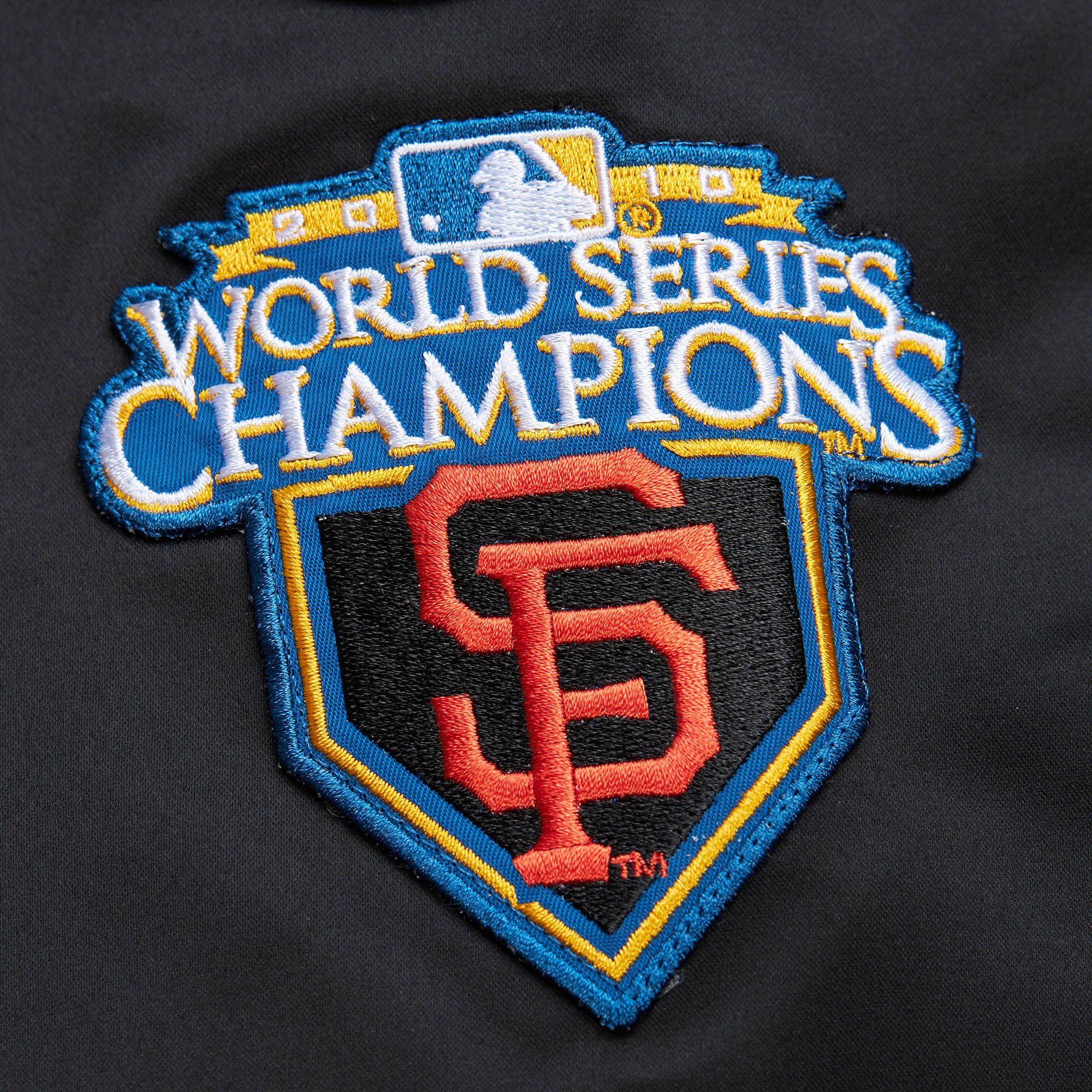 Mitchell &amp; Ness San Francisco Giants Lightweight Satin Bomber Jacket