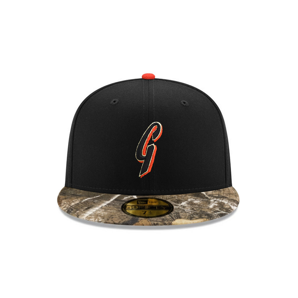San Francisco Giants Black Real Tree 60th Anniversary SP 59Fifty Fitted