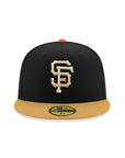 San Francisco Giants Black Tan 2 Tone 20th Anniversary SP 59Fifty Fitted