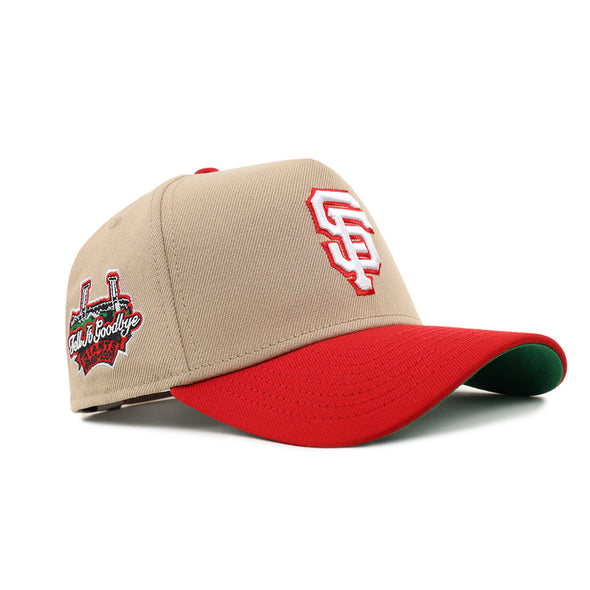 San Francisco Giants Camel Red 2 Tone Tell It Goodbye SP 9Forty A-Frame Snapback