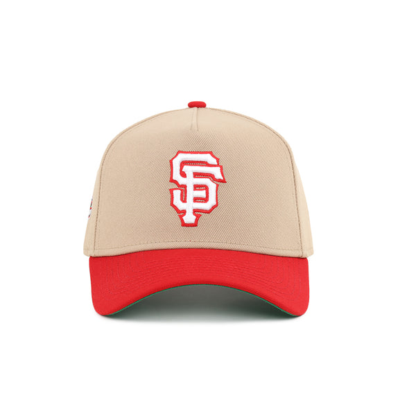 San Francisco Giants Camel Red 2 Tone Tell It Goodbye SP 9Forty A-Frame Snapback