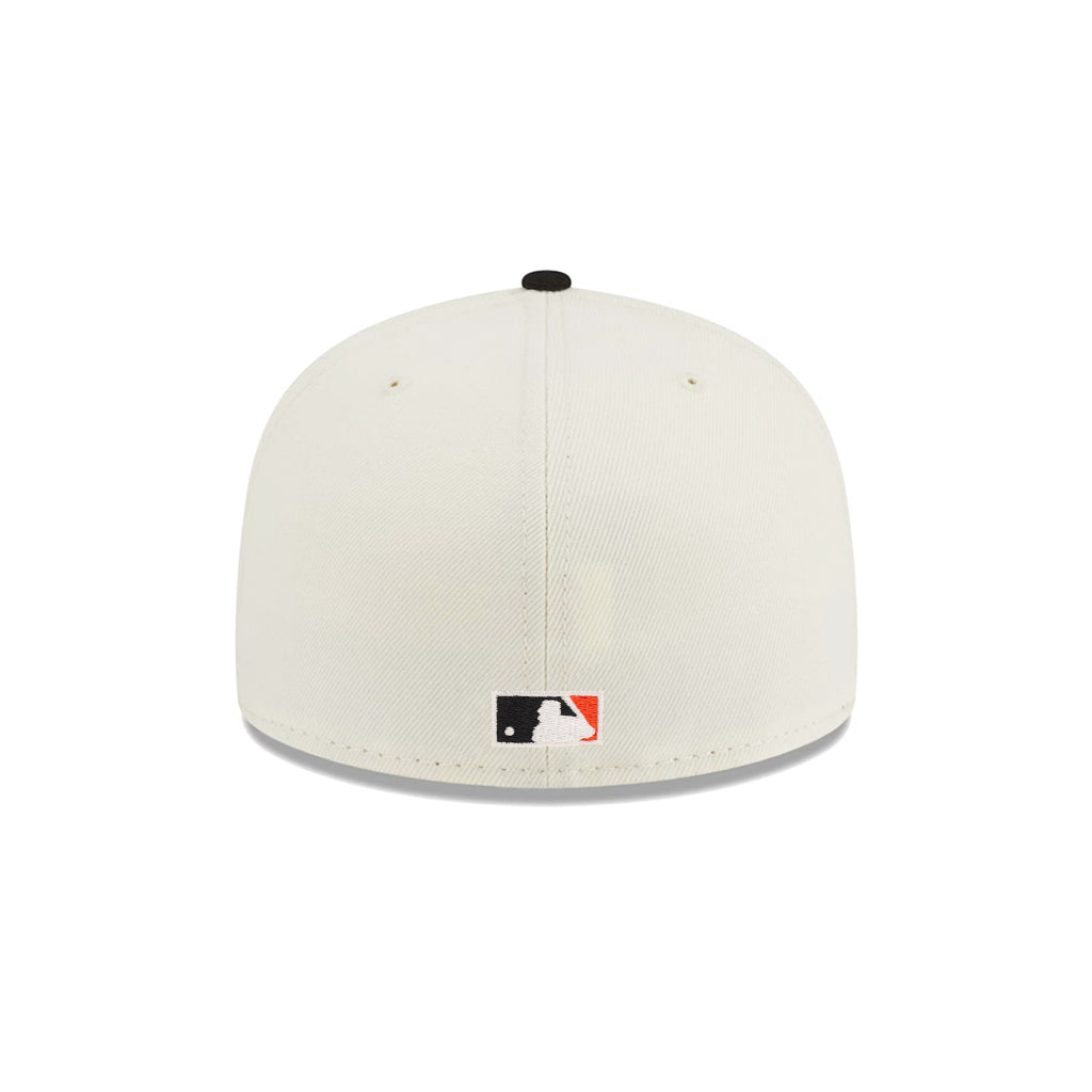 San Francisco Giants Chrome Black 2 Tone 50th Anniversary SP 59Fifty Fitted