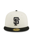 San Francisco Giants Chrome Black 2 Tone 50th Anniversary SP 59Fifty Fitted