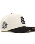 San Francisco Giants Upside Down Chrome Black 2 Tone 60th Anniversary SP 9Forty A-Frame Snapback