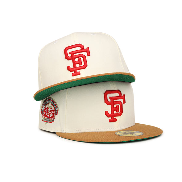 San Francisco Giants Chrome Bronze 2 Tone 25th Anniversary SP 59Fifty Fitted