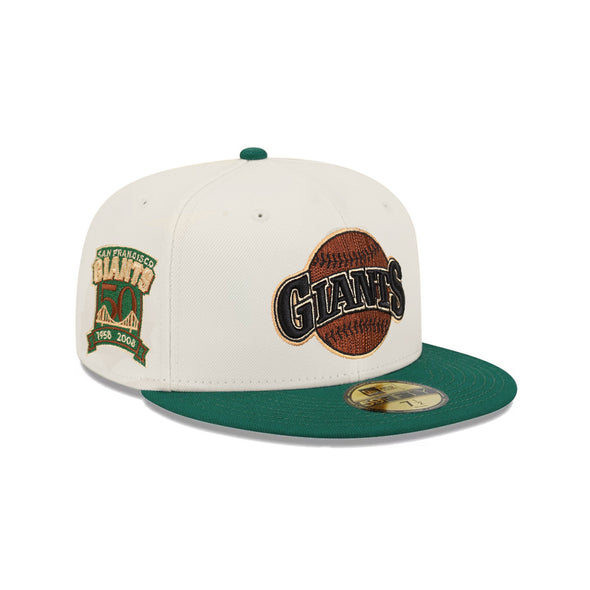 San Francisco Giants Chrome Green 2 Tone 50th Anniversary SP 59Fifty Fitted