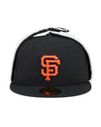 San Francisco Giants Dog Ear Black Team Color 59Fifty Fitted