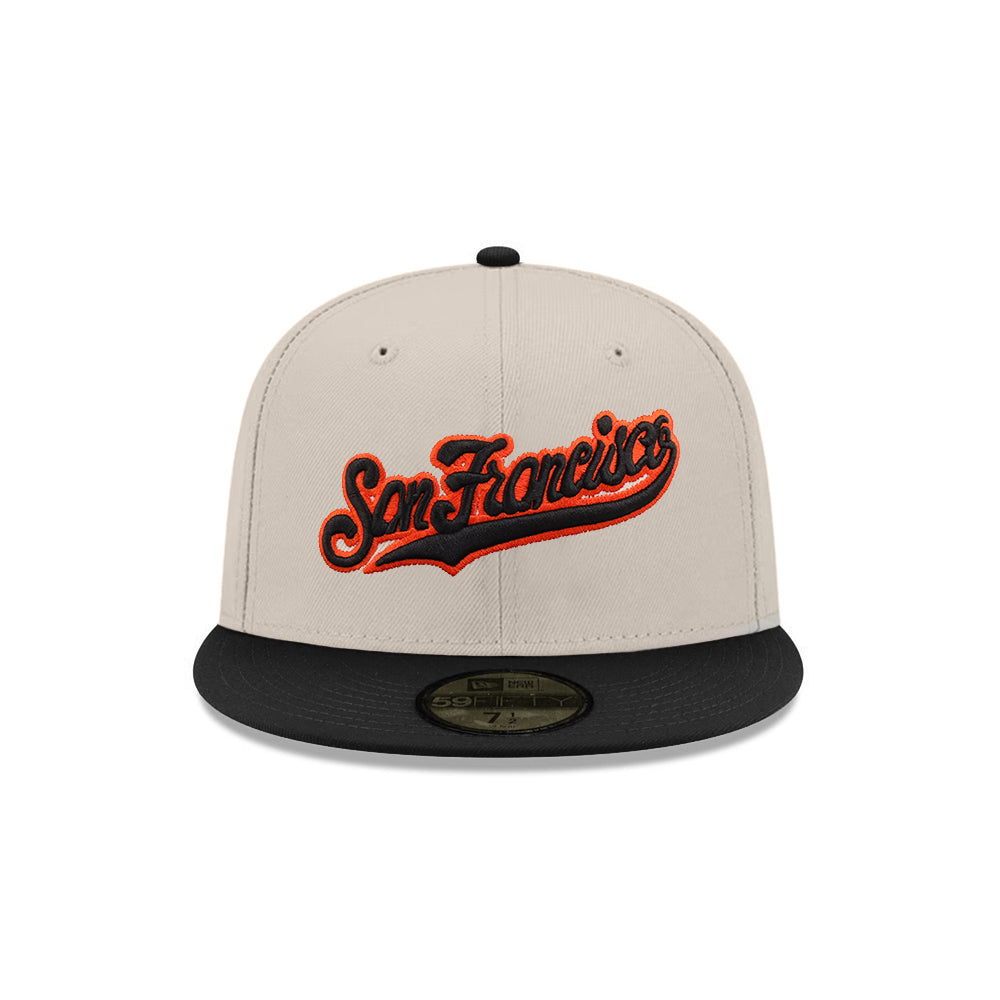 San Francisco Giants Stone Black 2 Tone 2007 All Star Week SP 59Fifty Fitted