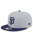 San Francisco Giants Gray Navy 2 Tone 9Fifty Snapback